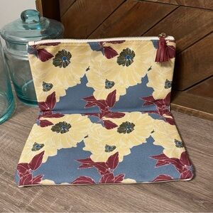 Rachel Pally Bloom Floral Print Fold Over Clutch
